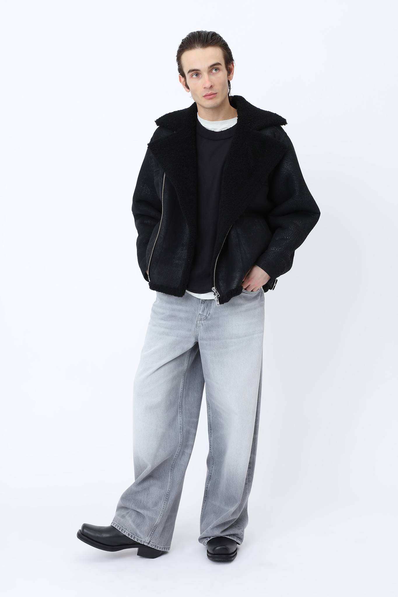Remis Shearling Jacket M