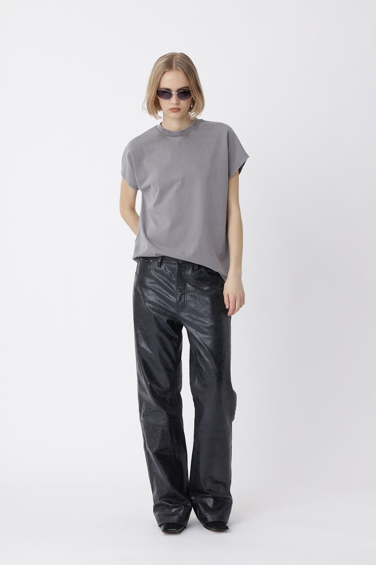 Genoa Leather Pants W