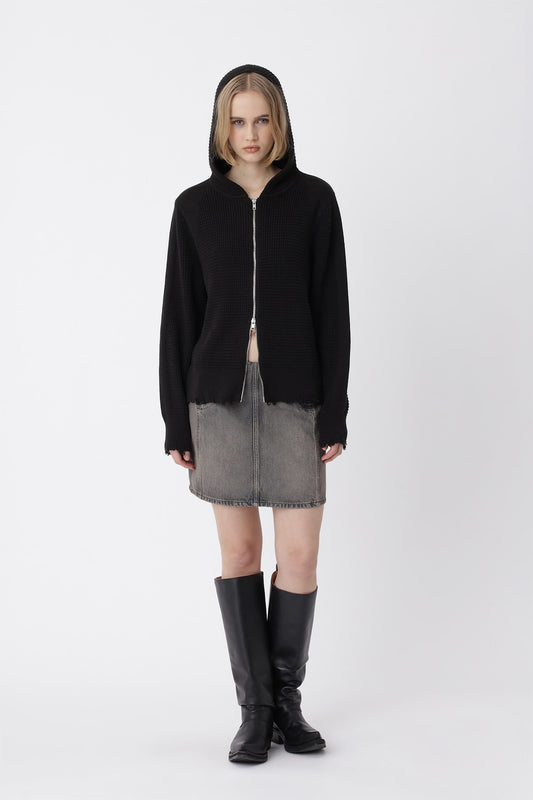 Glasgow Knit Hood W - Won Hundred Online Store