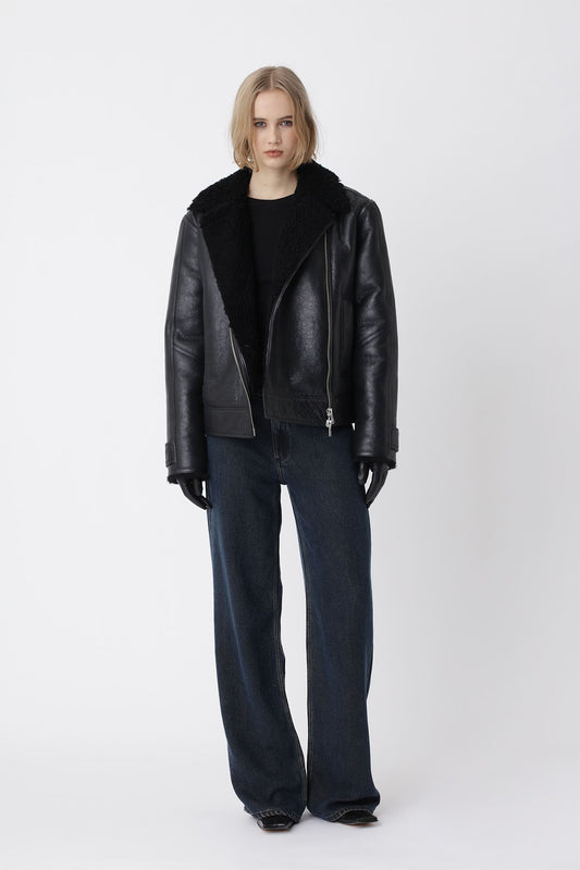 Pila Shearling Jacket - Won Hundred Online Store