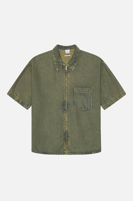Maza Zip SS Shirt - Won Hundred Online Store