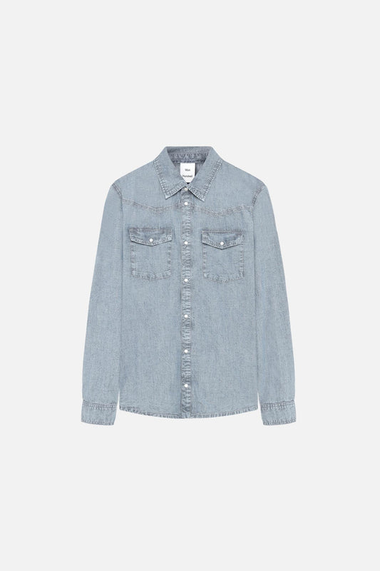 Alfred Washed Blue Shirt