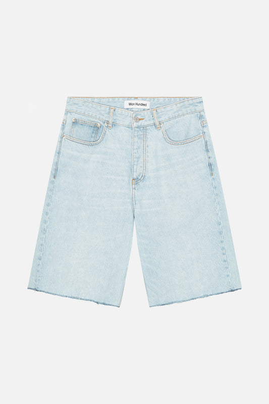Kayce Soft Blue Denim Shorts - Won Hundred Online Store