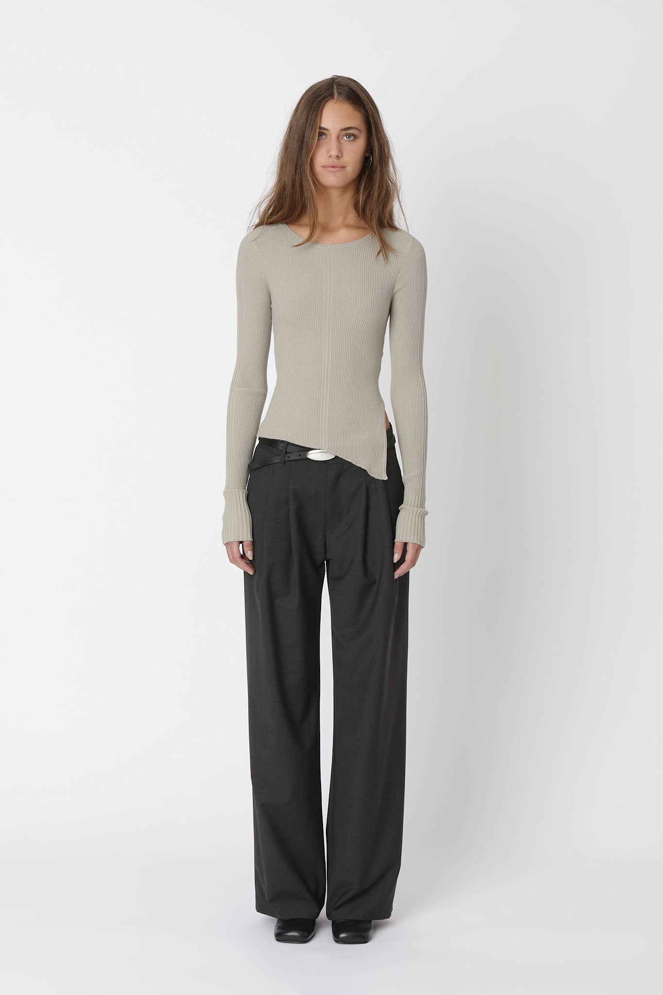 Won Hundred Women Ada Knit Shirt Dress London Fog