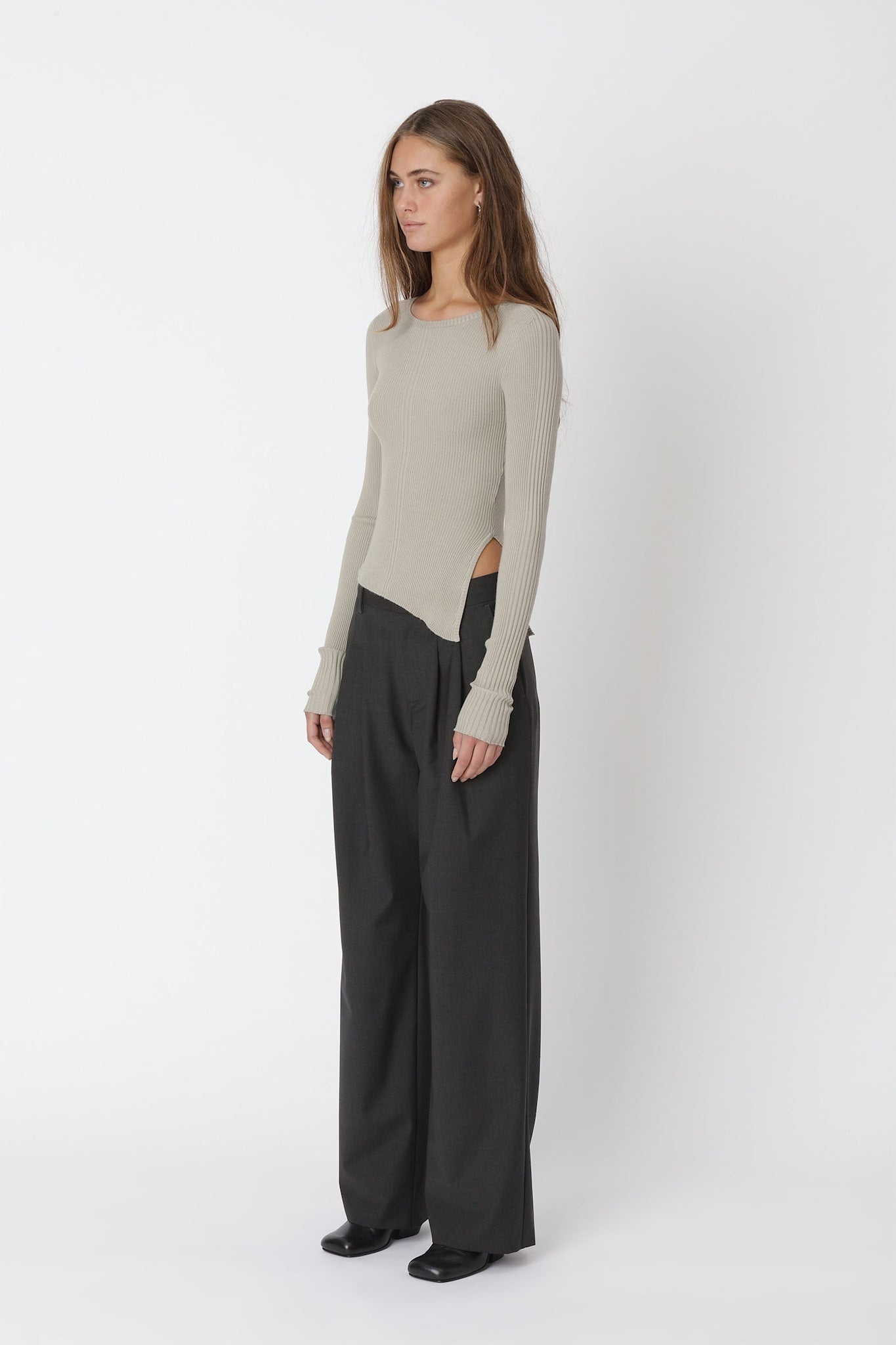 Won Hundred Women Ada Knit Shirt Dress London Fog