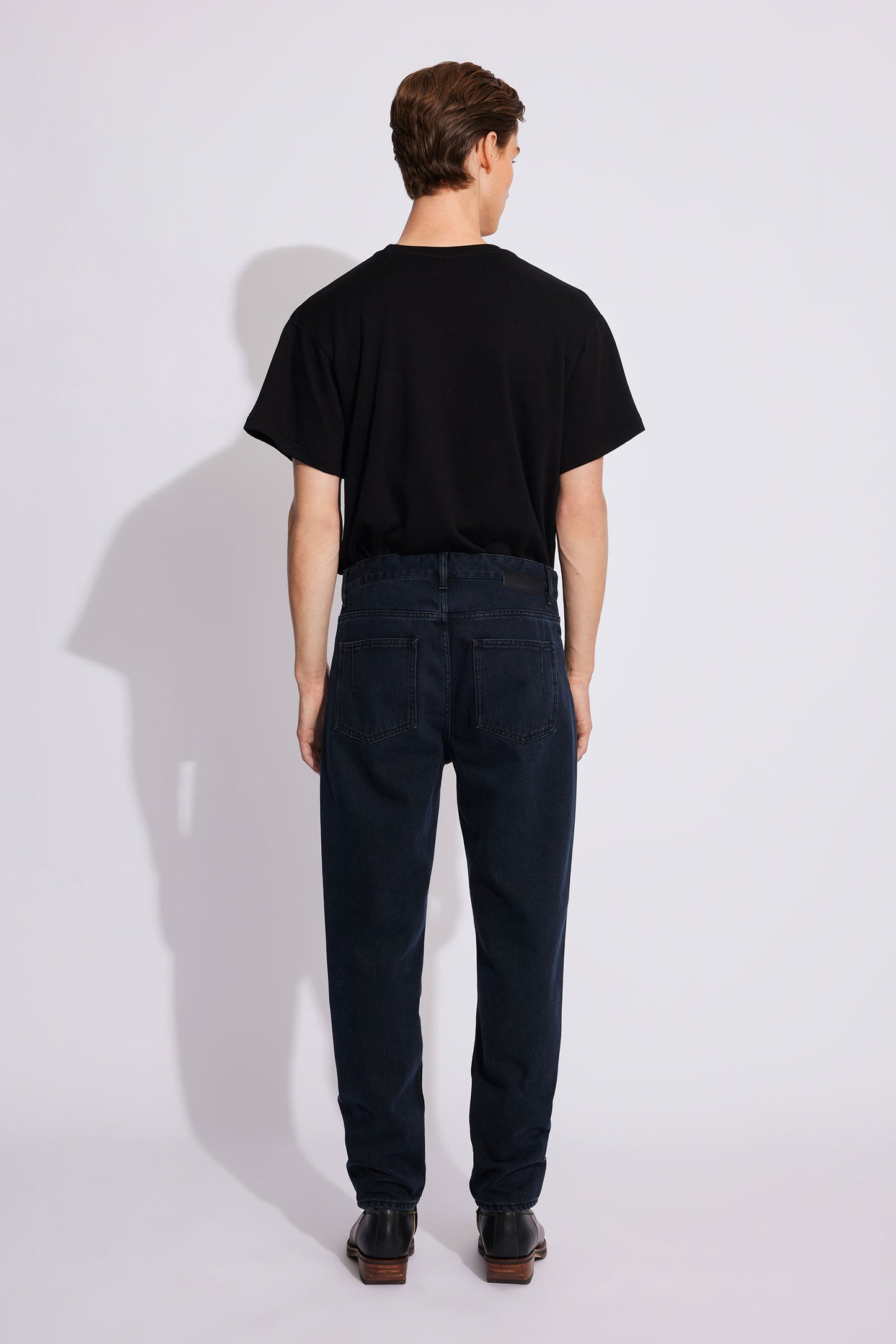 Won Hundred Men Ben 5-Pockets Rinsed Blue Black