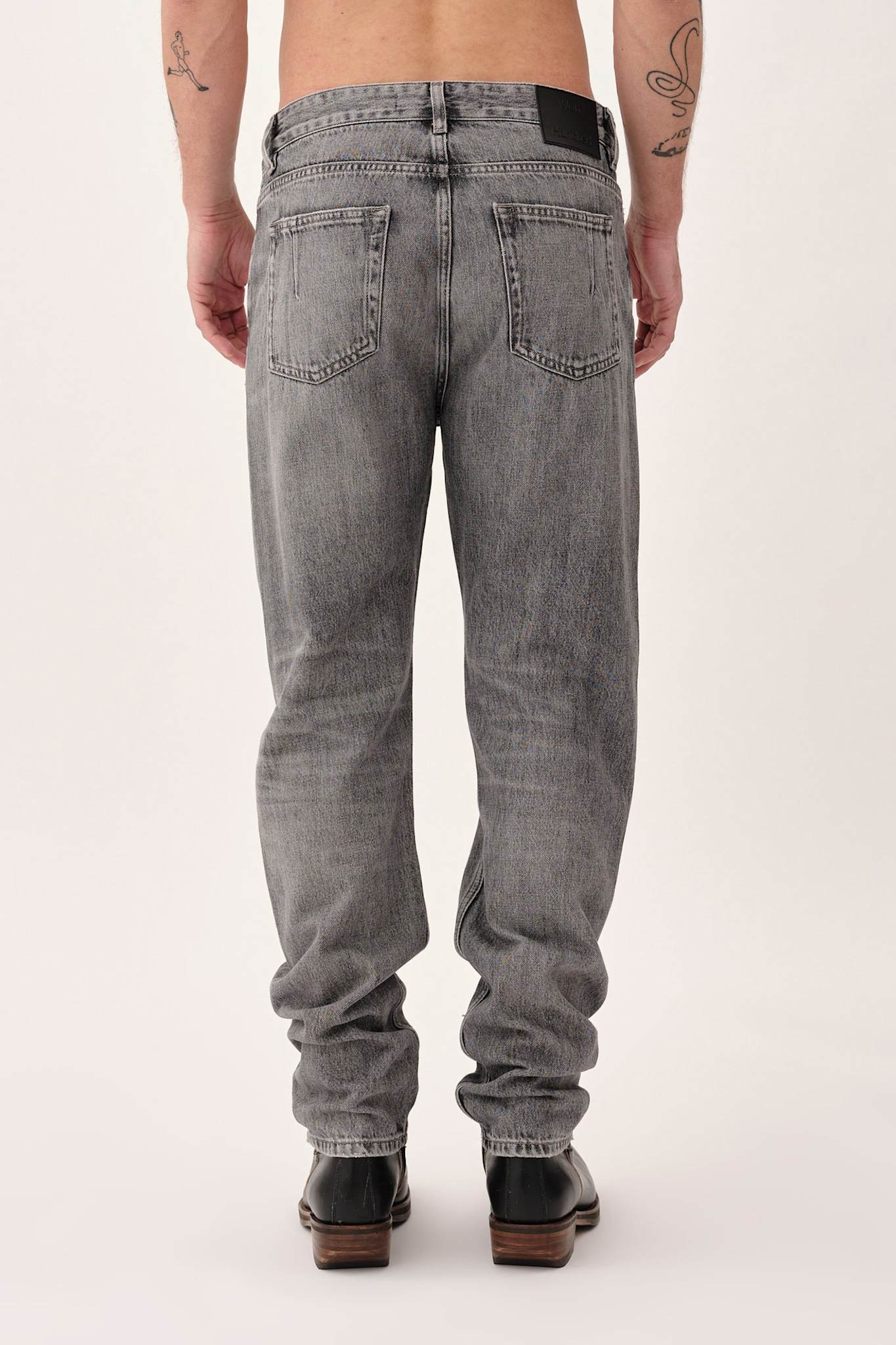 Won Hundred Men Ben Used Grey 5-Pockets Used Grey