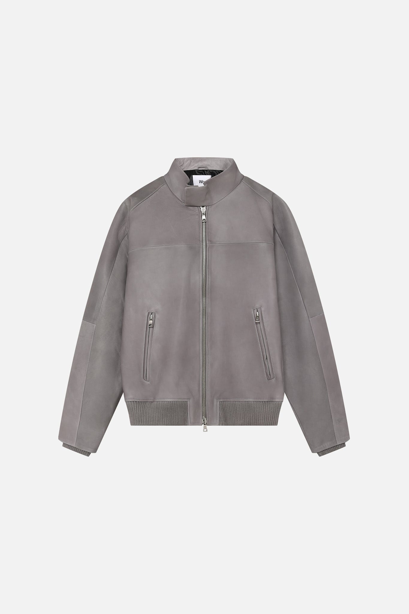David Bomber Leather Jacket