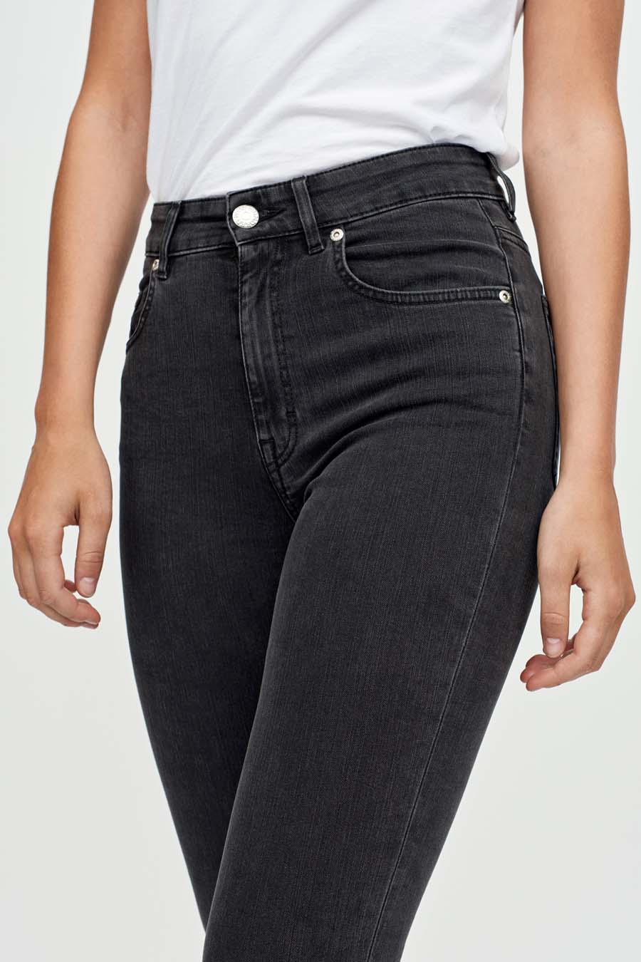 Won Hundred Women Marilyn B 5-Pockets Charcoal