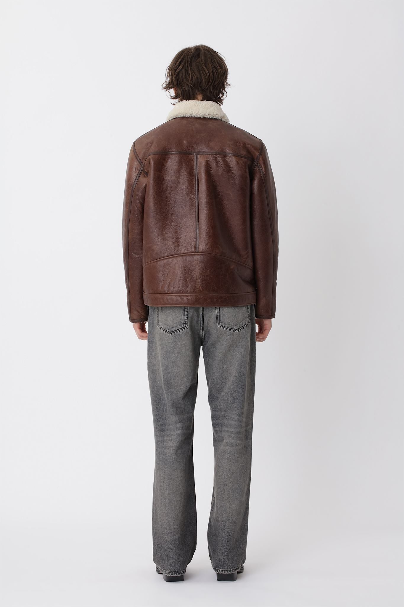Palma Shearling Jacket M - Won Hundred Online Store