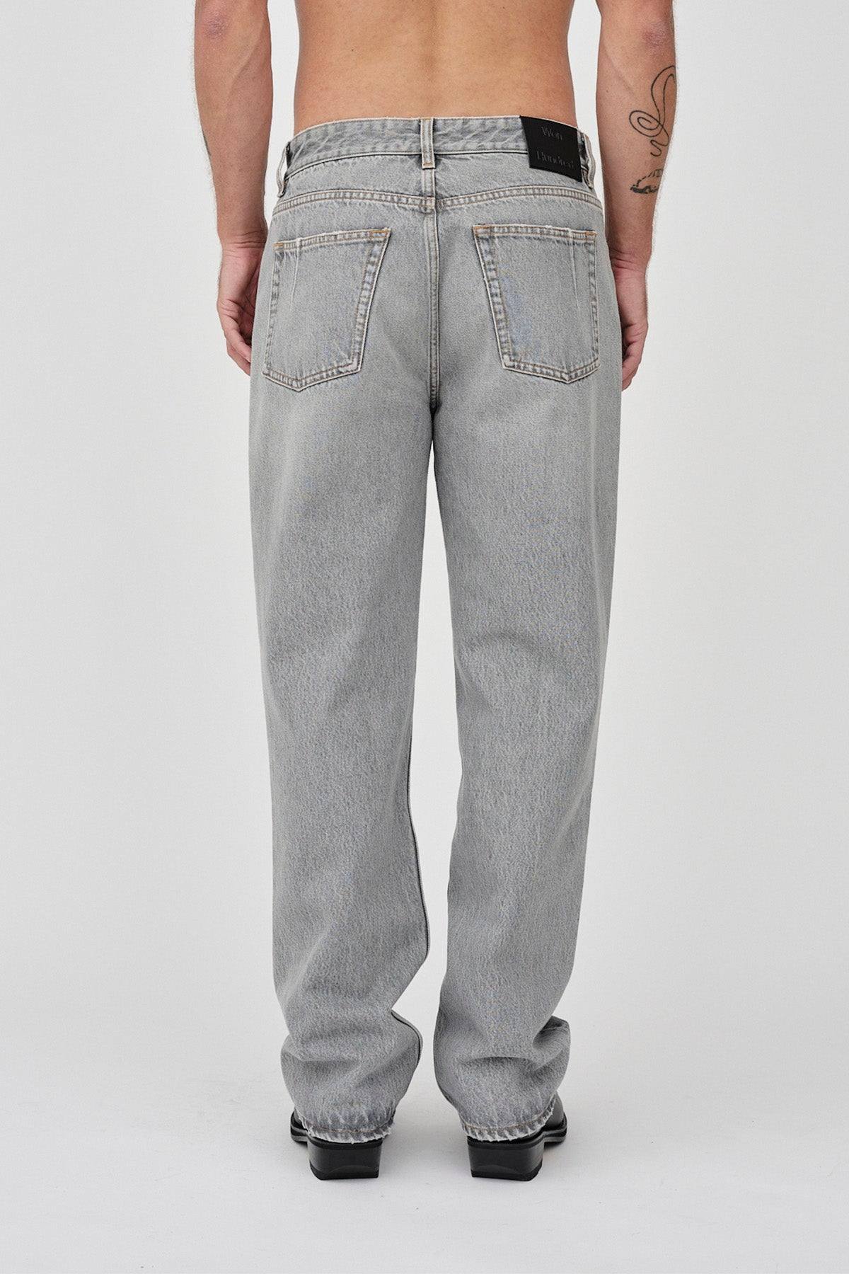 Won Hundred Men Steve Light Grey 6 5-Pockets Light Grey 6