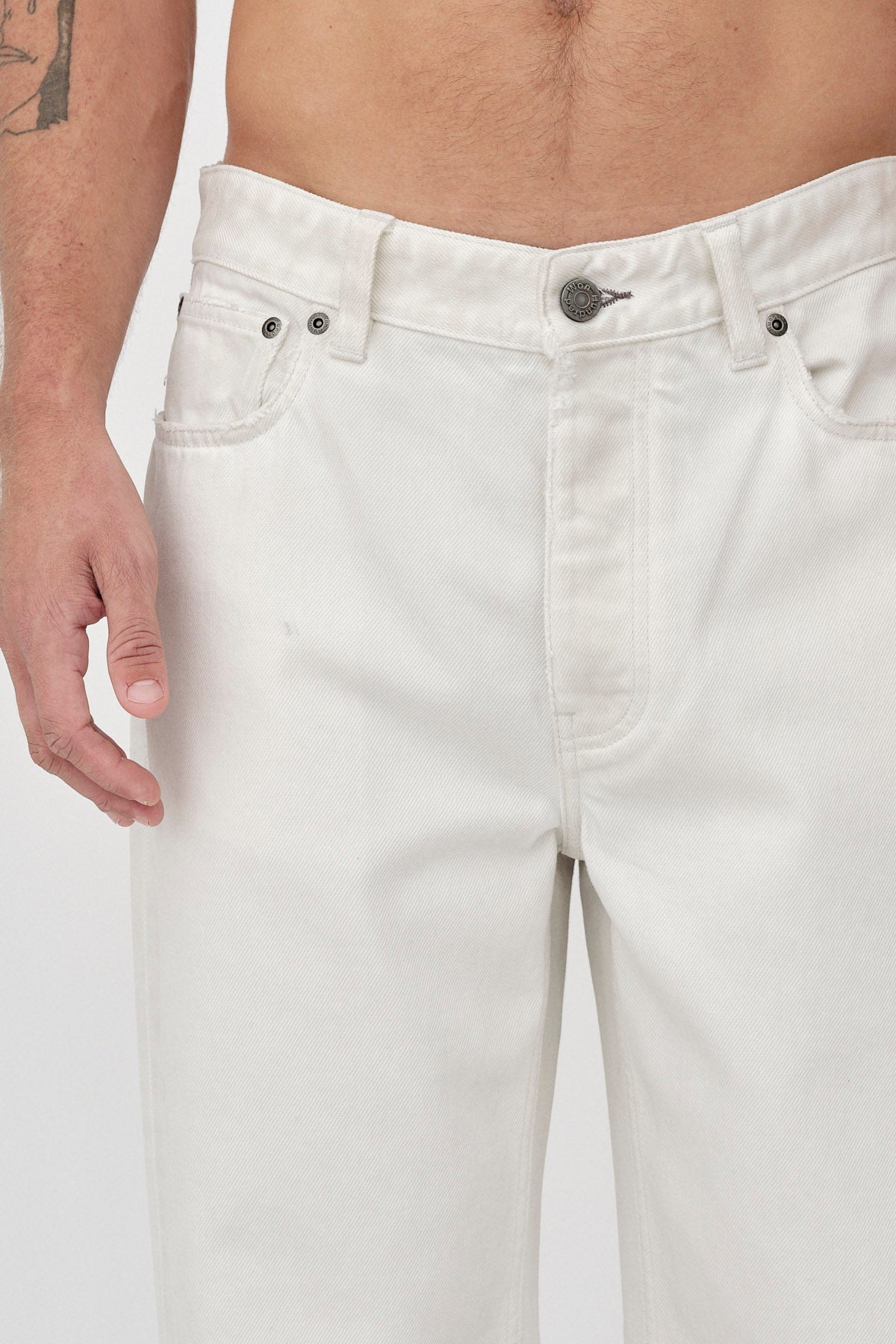 Won Hundred Men Steve Snow White 5-Pockets Snow White