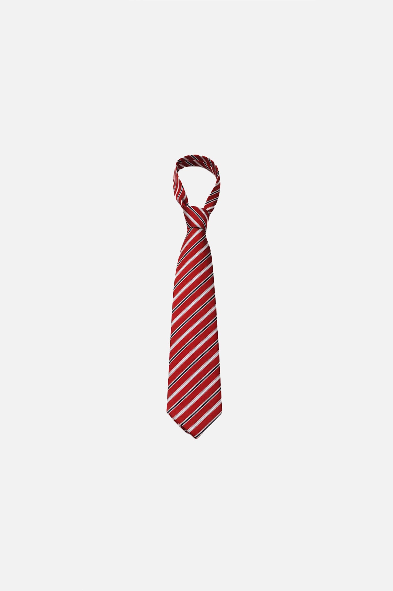 Fremont Red Stripe Tie